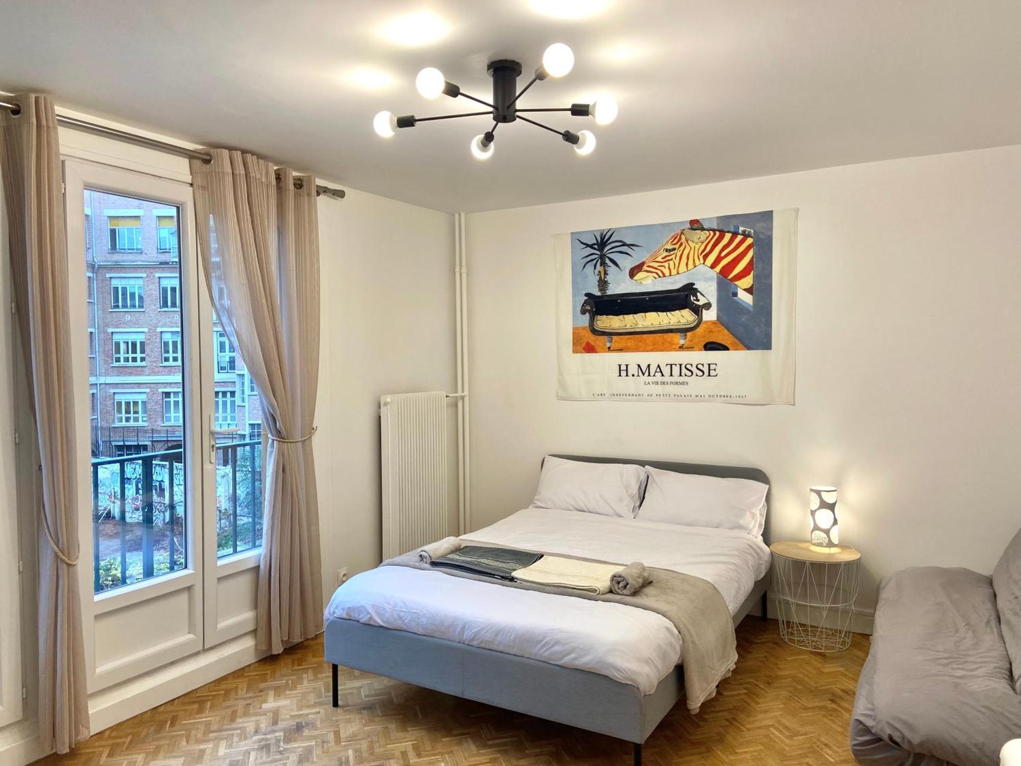 Paris: Agreable Chambre D'Un Grand Artiste Apartment Exterior photo